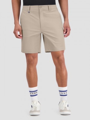 Ben Sherman 4Way Stretch Tech Korte Broek Khaki | NPDS-28190