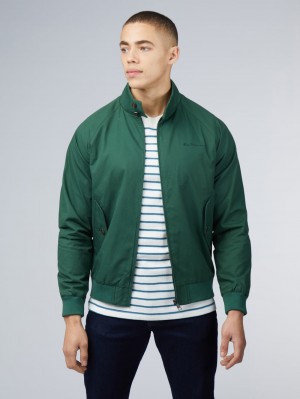 Ben Sherman Signature Harrington Jassen Groen | DAYV-41620