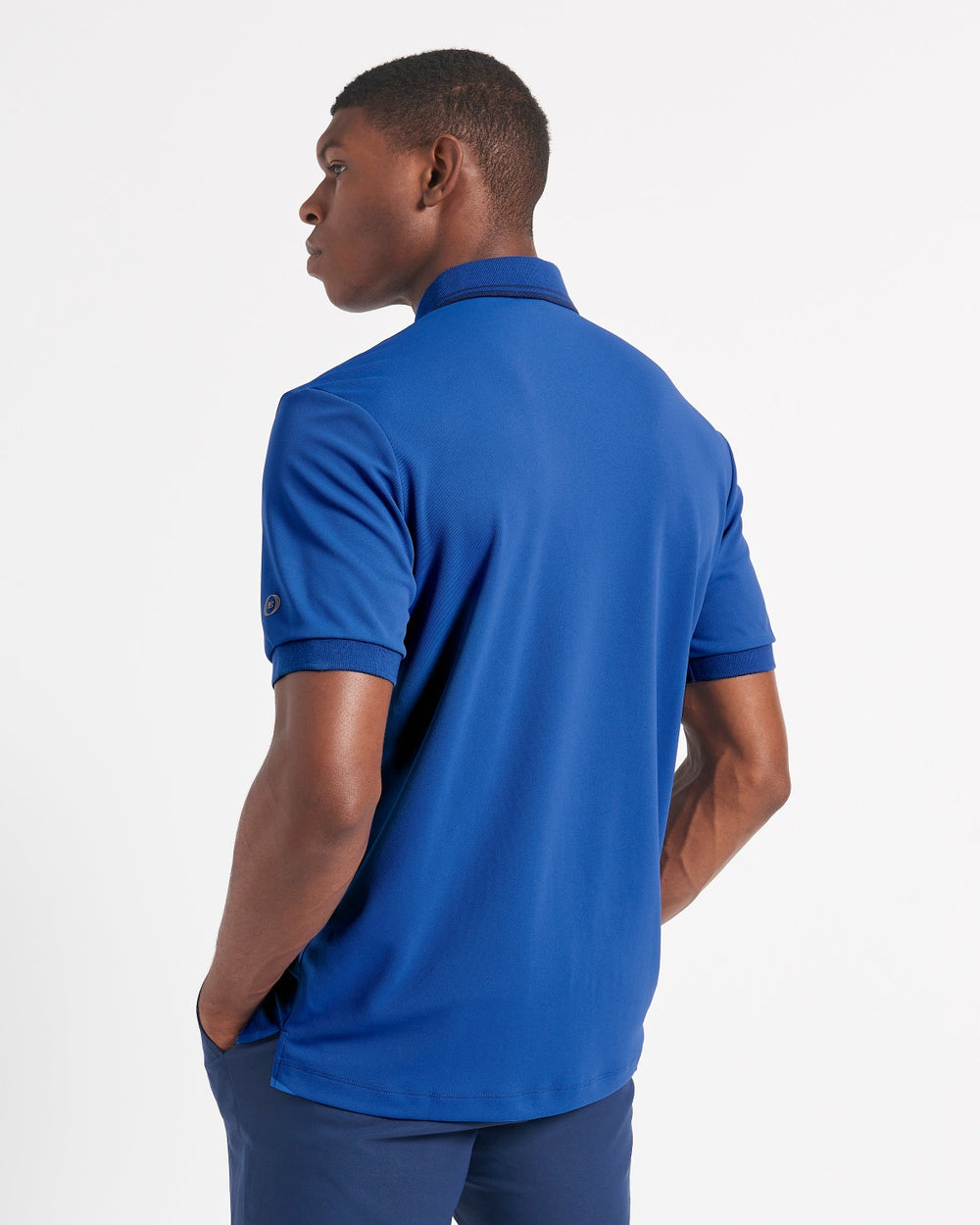 Ben Sherman 360 Motion Stretch Poloshirt Blauw Koningsblauw | GUTK-59327