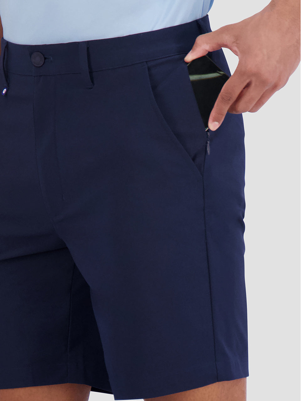 Ben Sherman 4Way Stretch Tech Korte Broek Donkerblauw | TKNM-14238