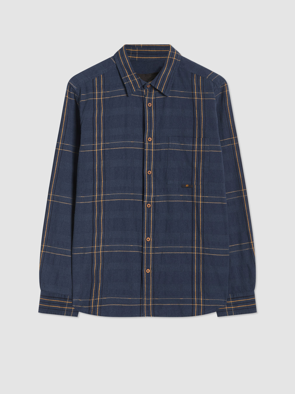 Ben Sherman B by Ben Sherman Indigo Check Overhemd Indigo | ELDR-81764