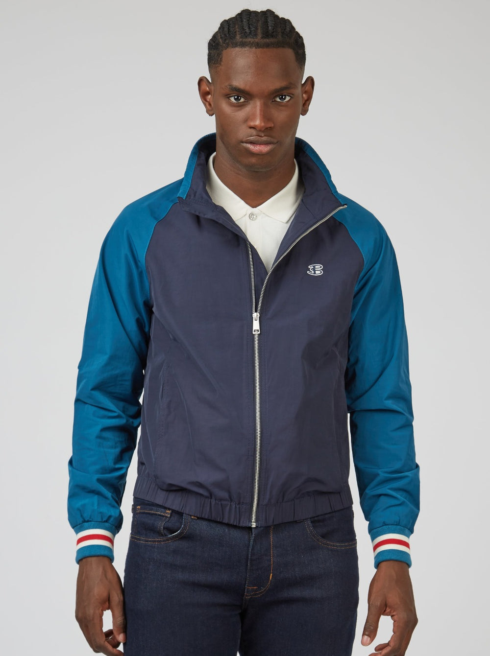 Ben Sherman B by Ben Sherman Waterproof Sport Jassen Blauw | INEY-94510