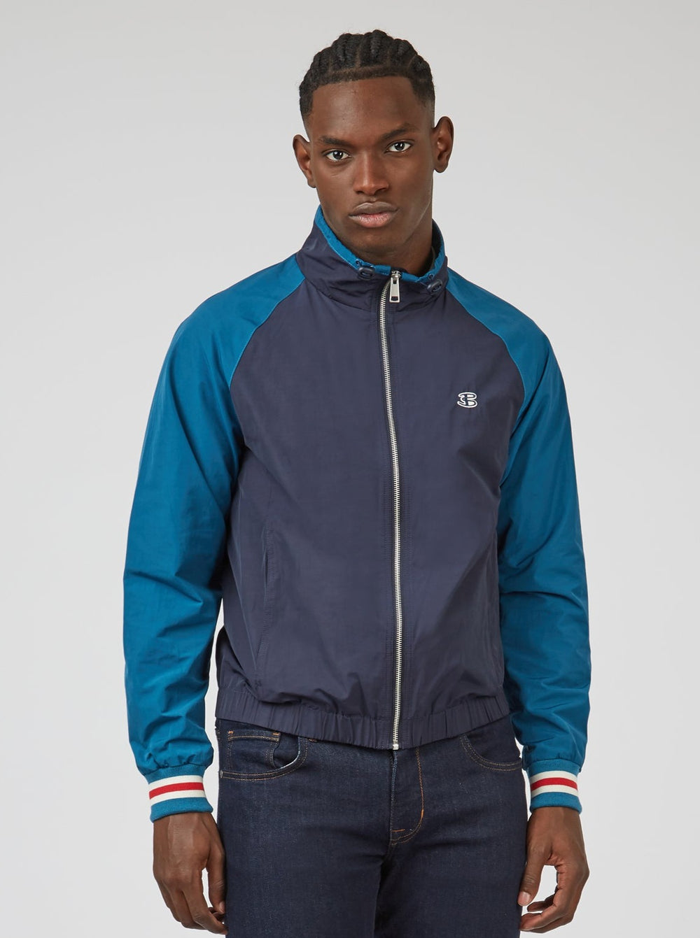 Ben Sherman B by Ben Sherman Waterproof Sport Jassen Blauw | INEY-94510