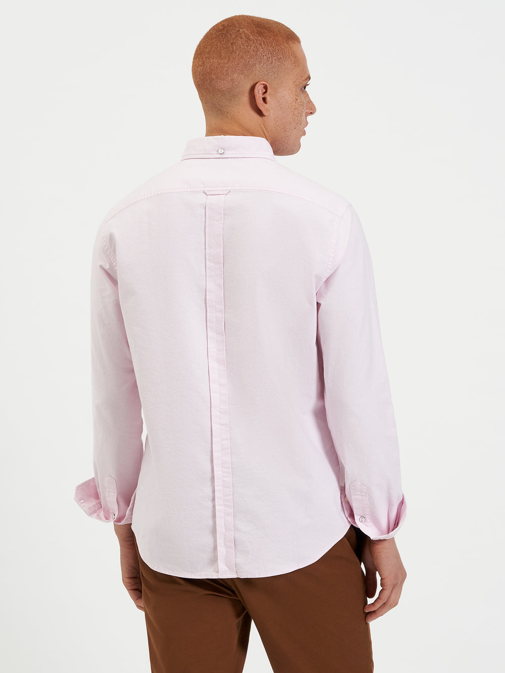 Ben Sherman Brighton Oxford Organic Overhemd Roze | ATKG-12679