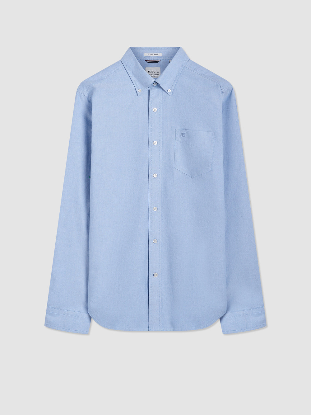 Ben Sherman Brighton Oxford Organic Overhemd Blauw | AFOT-25401