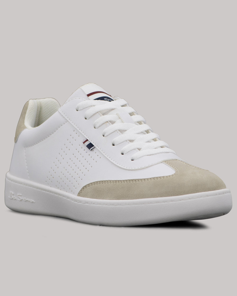 Ben Sherman Glasgow Sneakers Wit | CIDH-16248