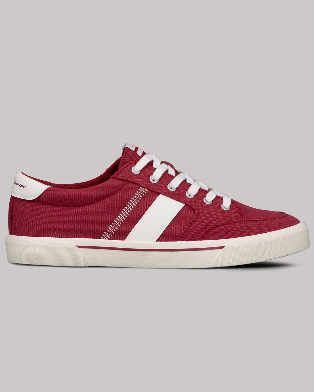 Ben Sherman Hawthorn Sneakers Rood Wit | VWFM-79254