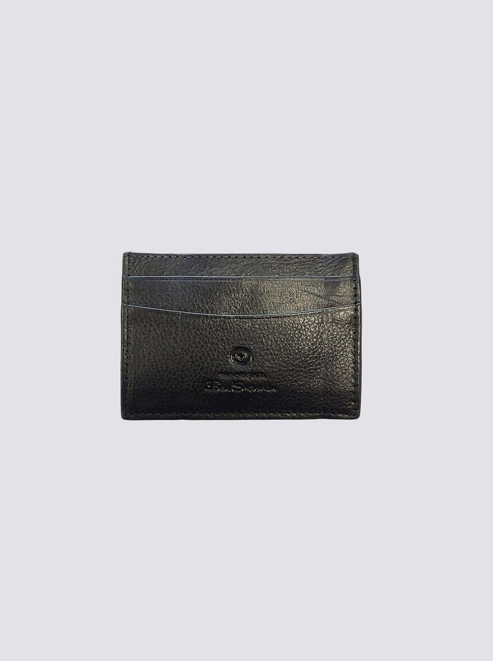 Ben Sherman Koki Leather Card Holder Portefeuille Zwart | TQEY-19408