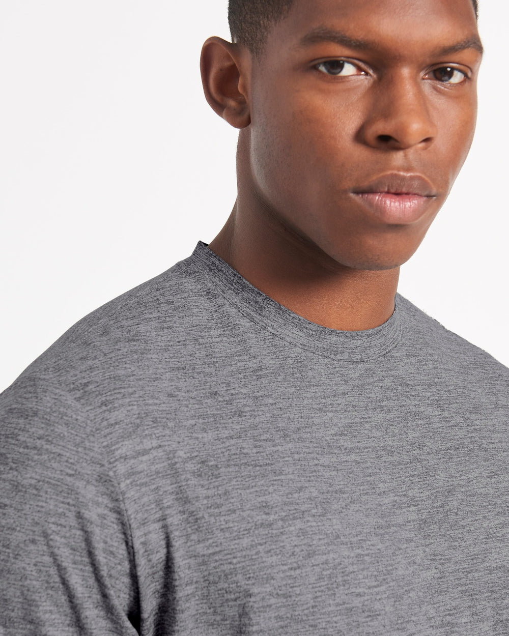 Ben Sherman Performance Stretch Marl T-Shirt Grijs | KYQV-63970