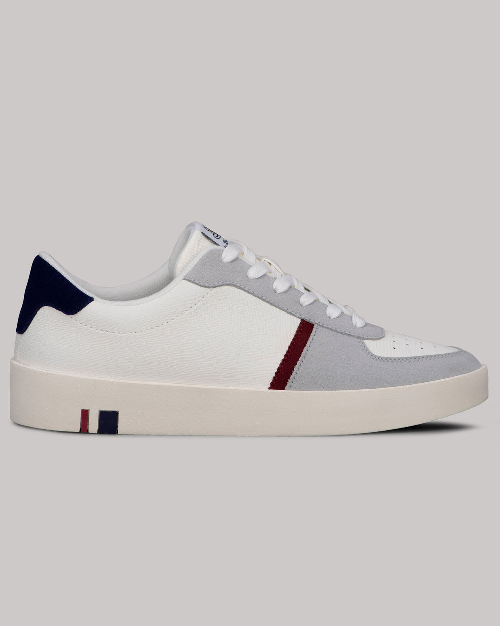 Ben Sherman Richmond Sneakers Wit Donkerblauw | BSAG-14586