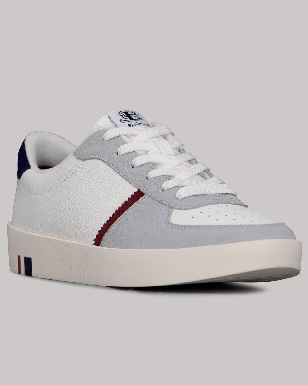 Ben Sherman Richmond Sneakers Wit Donkerblauw | BSAG-14586