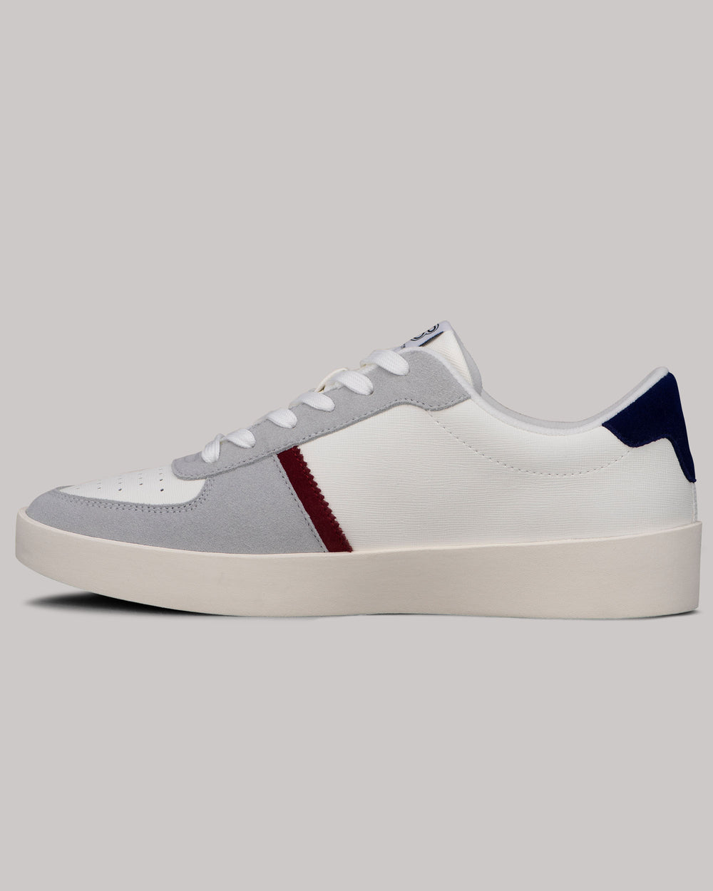 Ben Sherman Richmond Sneakers Wit Donkerblauw | BSAG-14586