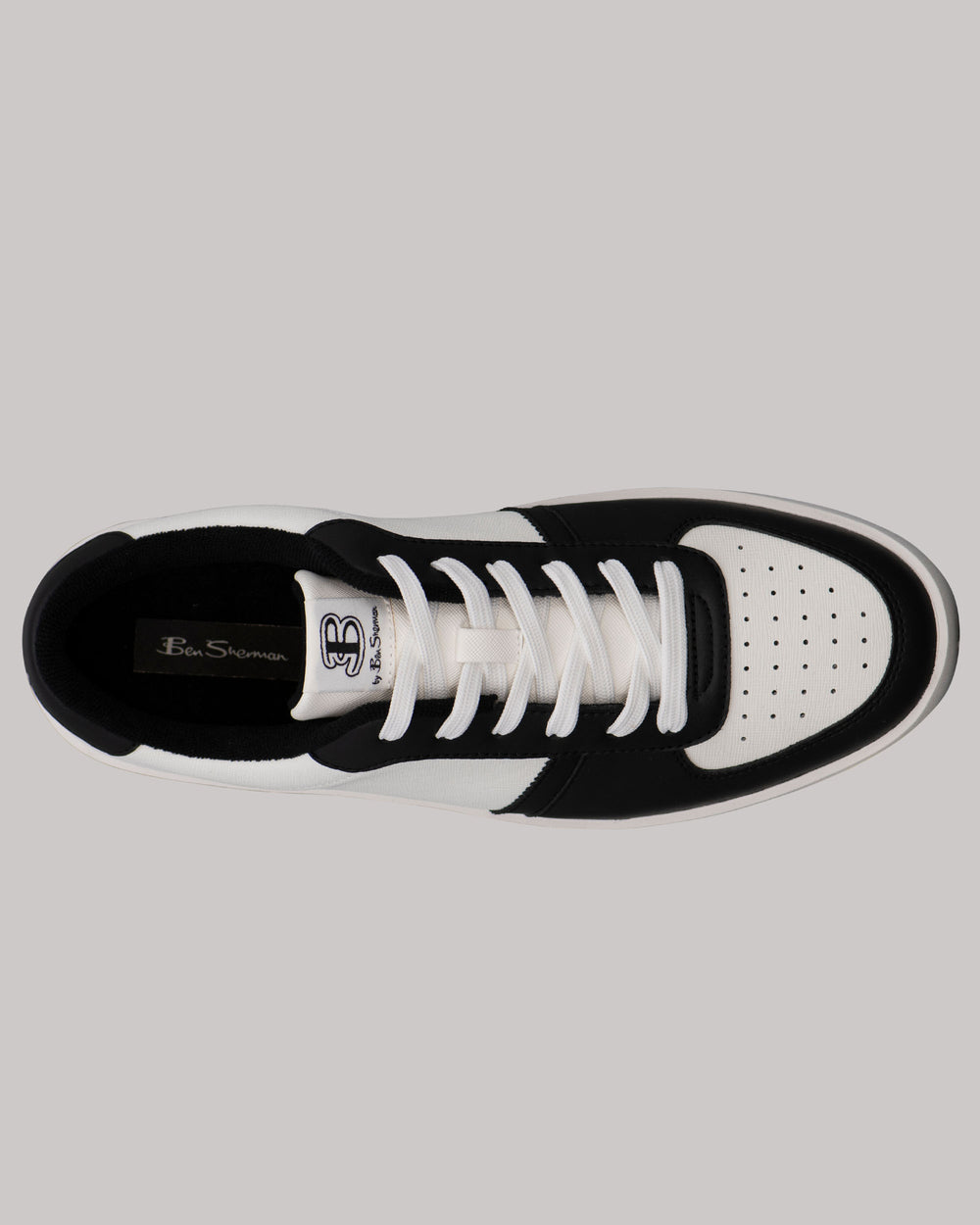 Ben Sherman Richmond Sneakers Wit Zwart | HCZE-32971