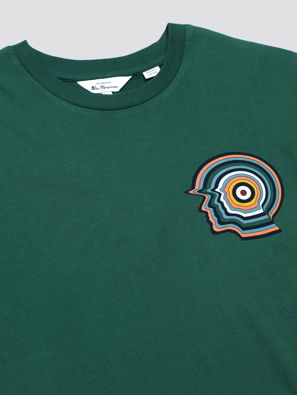 Ben Sherman Signature Mod Head T-Shirt Groen | FTKN-15203