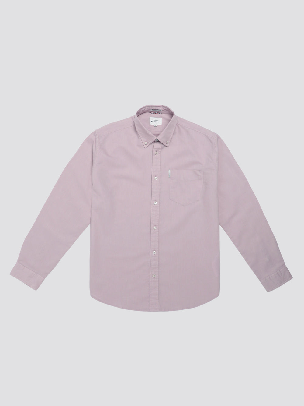 Ben Sherman Signature Oxford Long Sleeve Overhemd Paars | MVQD-69215