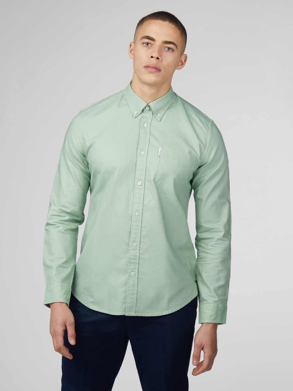 Ben Sherman Signature Oxford Overhemd Groen | HBLX-62715