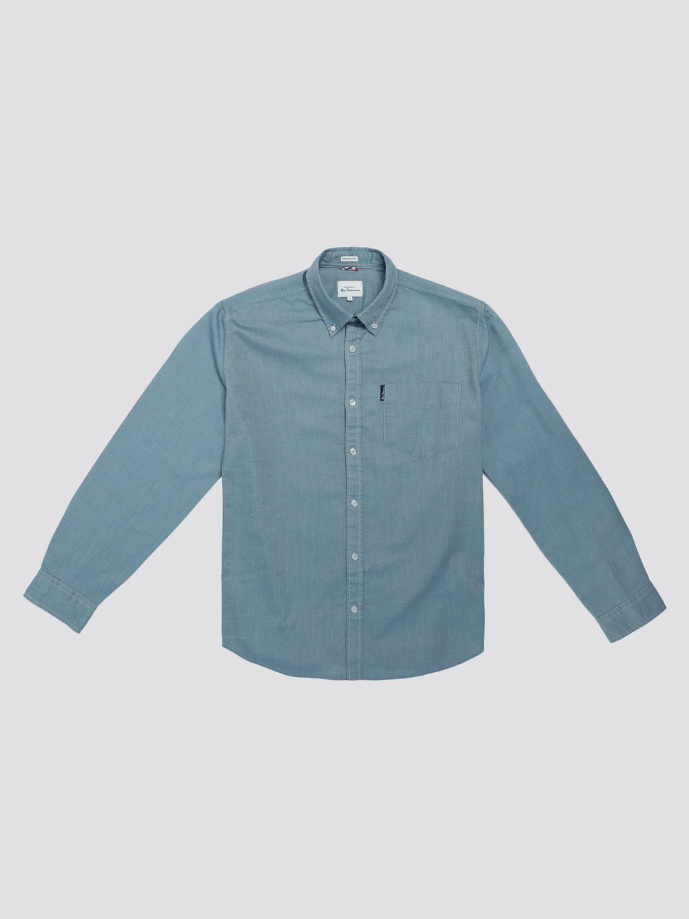 Ben Sherman Signature Oxford Overhemd Turquoise | HRXZ-23908