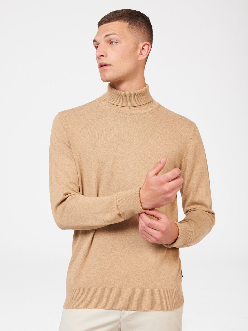 Ben Sherman Signature Roll Neck Gebreide Kleding Grijs | IZAL-38072