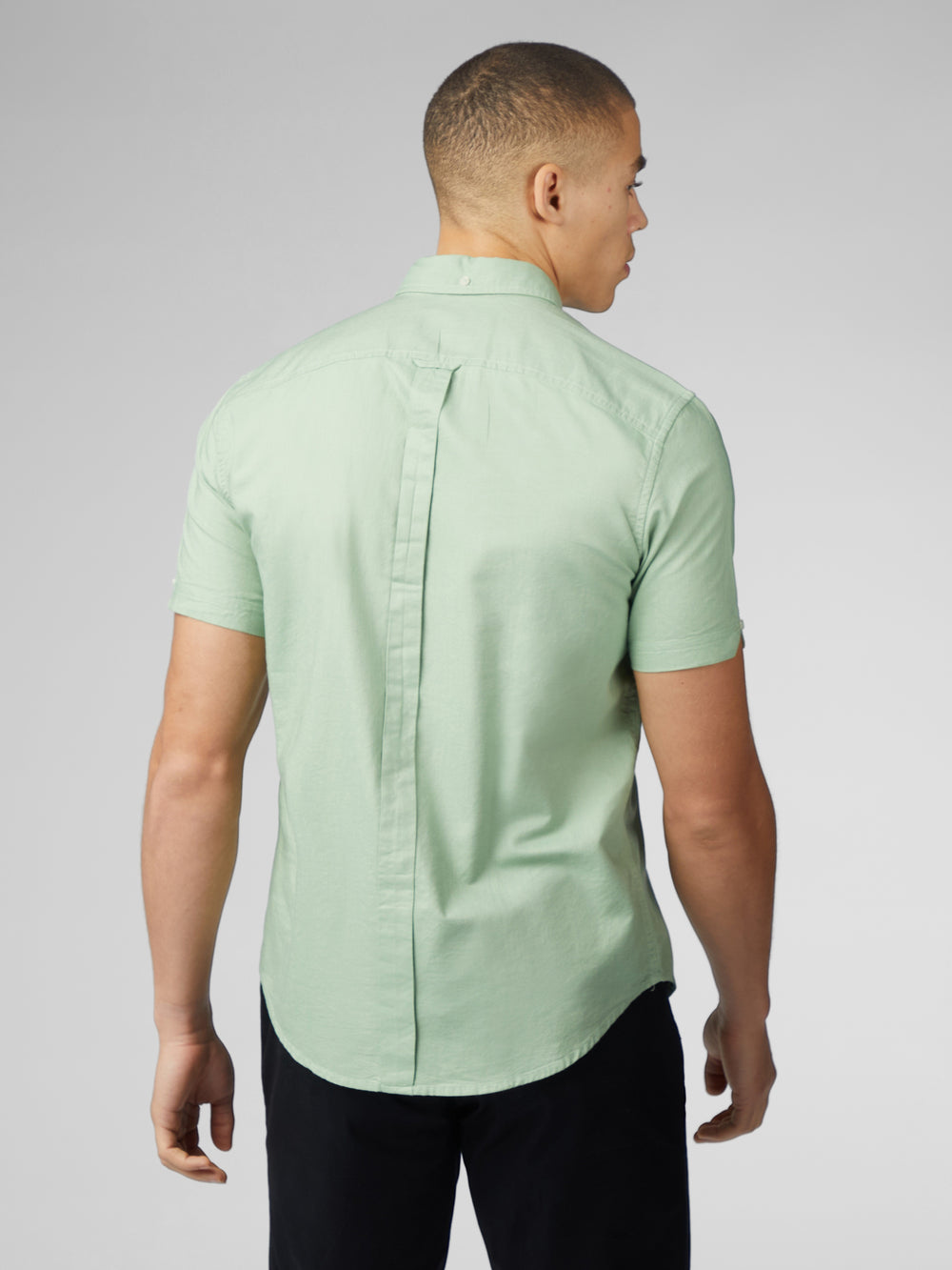 Ben Sherman Signature Short Sleeve Oxford Overhemd Groen | DOHI-03241