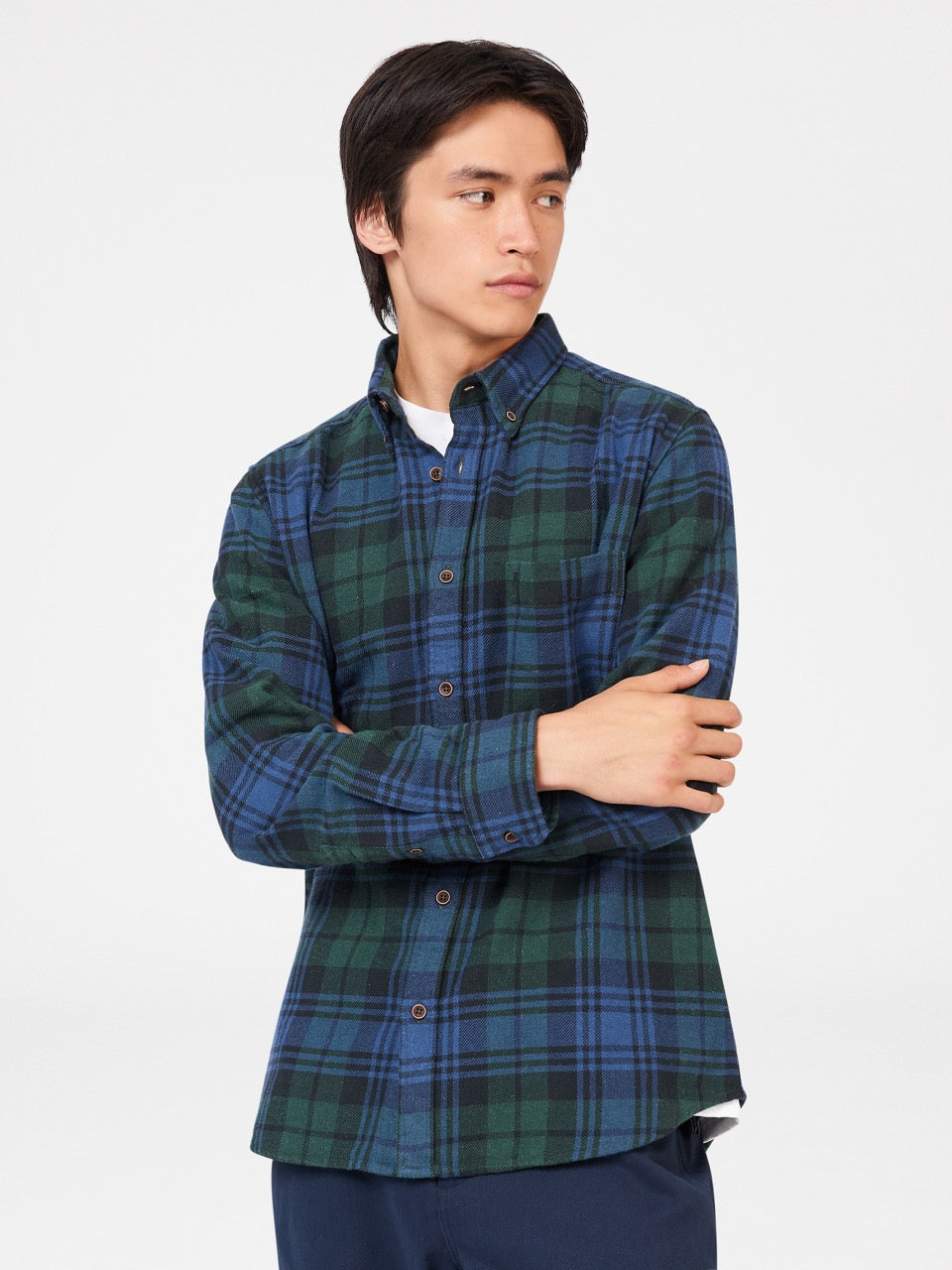 Ben Sherman Signature Tartan Check Overhemd Groen | KUNA-24703